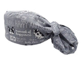 Ponytail Stoff OP-Haube Happy and Sleepy für lange Haare aus Baumwolle - Lesleys