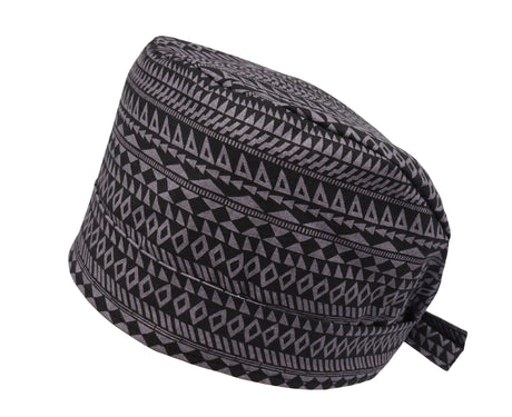 Lesleys OP-Haube für lange Haare Machu Picchu - Stoff OP-Haube aus 100% Baumwolle