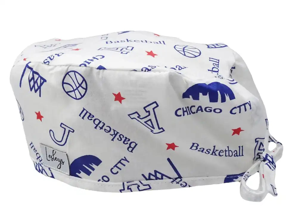 Stoff OP-Haube Chicago aus Baumwolle - Kurze Haare