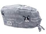Stoff OP-Haube Happy and Sleepy aus Baumwolle - Kurze Haare
