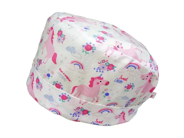Lesleys OP-Haube für lange Haare Sweet Dream - Stoff OP-Haube aus 100% Baumwolle