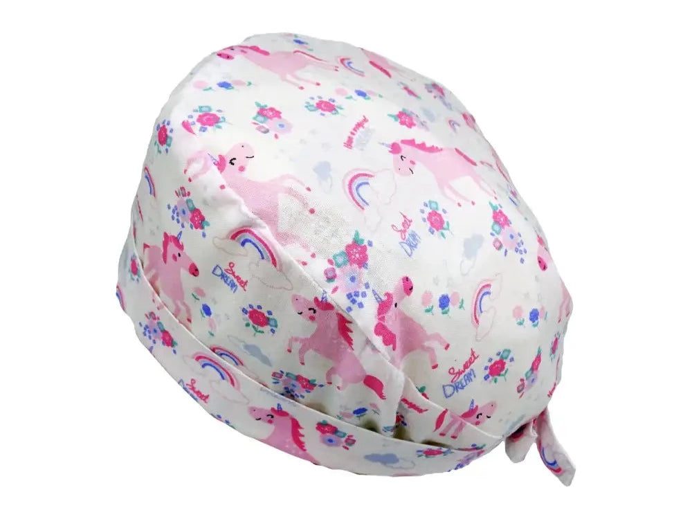 Lesleys OP-Haube für lange Haare Sweet Dream - Stoff OP-Haube aus 100% Baumwolle